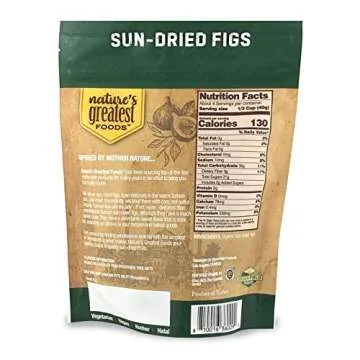 Nature's Greatest Foods, Organic Turkish Sun-Dried Fruit (Dried Fig)