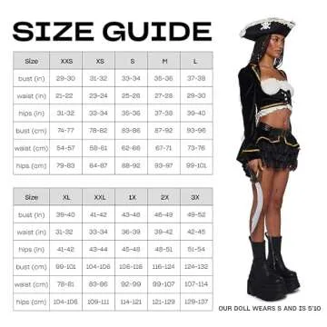 Dolls Kill Pirate Maiden Costume for Themed Parties