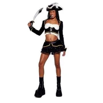 Dolls Kill Pirate Maiden Costume for Themed Parties