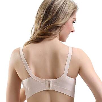 COOSHCO Women's Nursing Bra - Comfortable Seamless Design