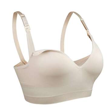 COOSHCO Women's Nursing Bra - Comfortable Seamless Design