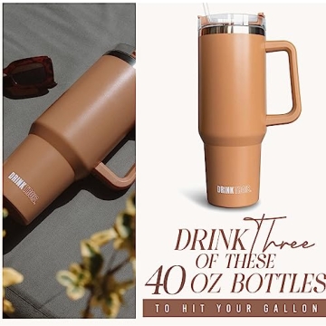 Stylish Insulated 40 oz Drink Trois Tumbler for Women
