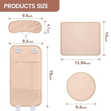 Kodera Castor Oil Pack Set - Organic Detox Wraps for Wellness