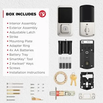 Kwikset Halo Wi-Fi Smart Lock with Touchscreen