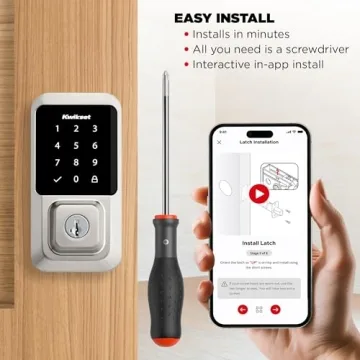 Kwikset Halo Wi-Fi Smart Lock with Touchscreen