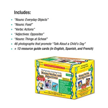 Enhance Language Skills with Photographic Learning Cards
