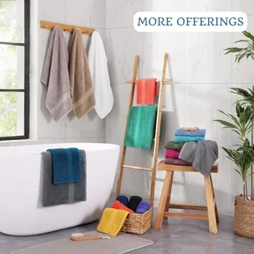 LANE LINEN Oversized Cotton Bath Sheets Set for Adults