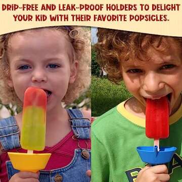 The Original Pop No Drop Popsicle Holder - Mess-Free Fun