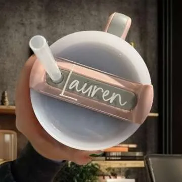 LASFOUR Personalized Acrylic Cup Name Plates