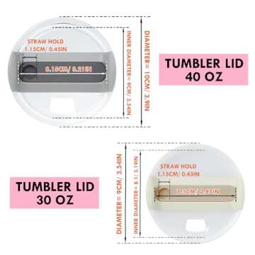 LASFOUR Personalized Acrylic Cup Name Plates