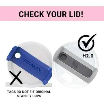 LASFOUR Personalized Acrylic Cup Name Plates