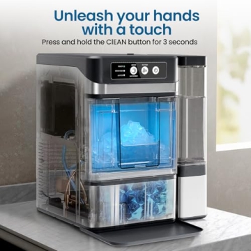 Chewable Crunchable Ice Maker for Perfect Parties