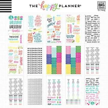 Sticker Value Pack for Classic Planner - 2601 Stickers