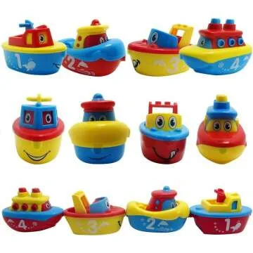 Magnetic Bath Boat Set for Kids - Fun Learning Toys