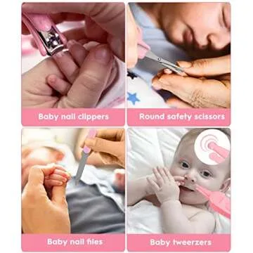 Yasew Baby Grooming Kit - Essential Newborn Care Tools