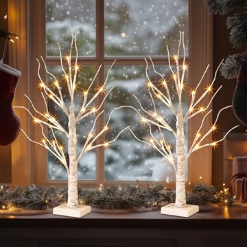 Lighted Birch Trees: Elegant Home Decor for All Occasions