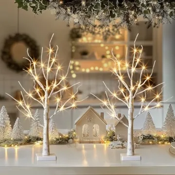 Lighted Birch Trees: Elegant Home Decor for All Occasions