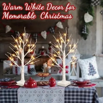 Lighted Birch Trees: Elegant Home Decor for All Occasions