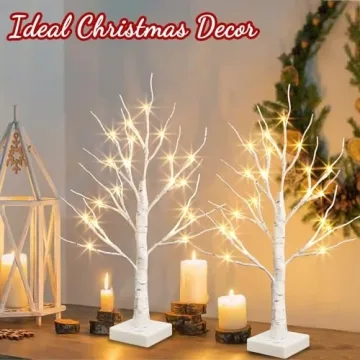 Lighted Birch Trees: Elegant Home Decor for All Occasions