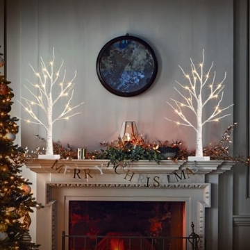 Lighted Birch Trees: Elegant Home Decor for All Occasions