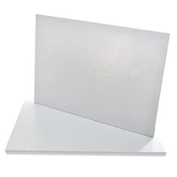 Elegant 14"x10" Cake Drums for Professional Display