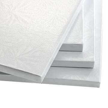 Elegant 14"x10" Cake Drums for Professional Display