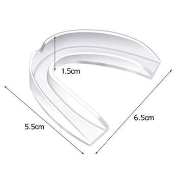 BBTO 20 Pieces Sports Mouth Guard Boxing Mouth Protection Athletic Mouthpiece for Football Basketbal...