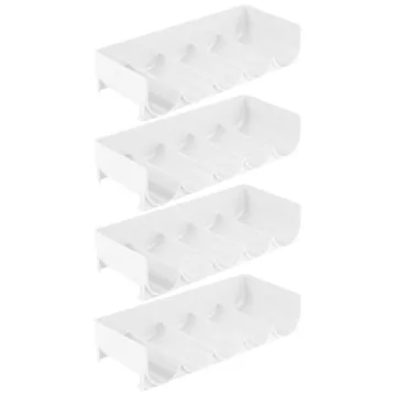 mDesign Stackable Water and Wine Bottle Holder Rack