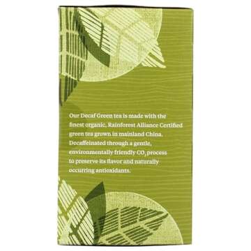 Allegro Tea, Organic Decaf Green Tea Bags, 20 ct