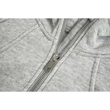 Stylish Girls' Half Zipper Sweatshirt for Teens