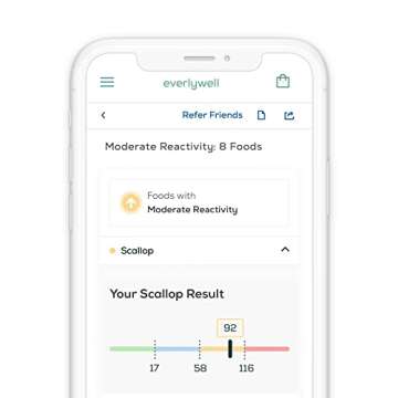 Everlywell Food Sensitivity Comprehensive Test - Learn How Your Body Responds to 204 Different Foods...