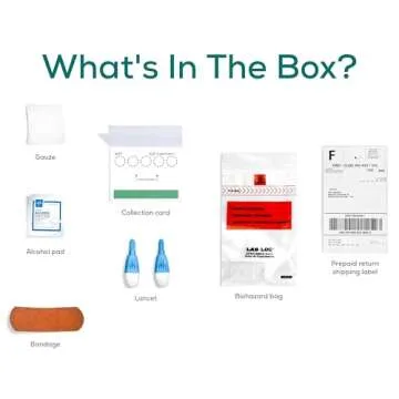 Everlywell Food Sensitivity Comprehensive Test - Learn How Your Body Responds to 204 Different Foods - at-Home Collection Kit - CLIA-Certified Labs - Ages 18+