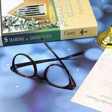 LifeArt Blue Light Reading Glasses - Stylish Eye Protection
