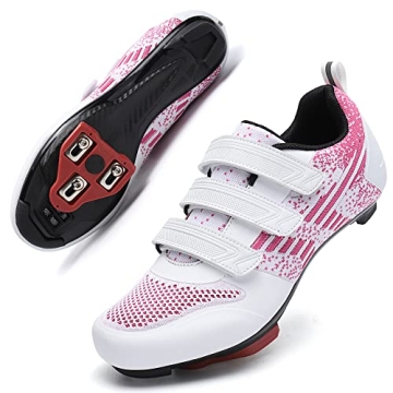 Kyedoo Unisex Cycling Shoes - Peloton SPD Compatible with Cleats Included