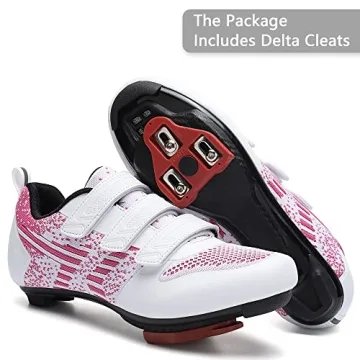 Kyedoo Unisex Cycling Shoes Peloton SPD Compatible Cleats