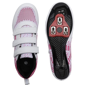 Kyedoo Unisex Cycling Shoes Peloton SPD Compatible Cleats