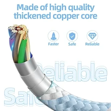 MFi Certified USB C to Lightning 3 Pack - Fast Charging