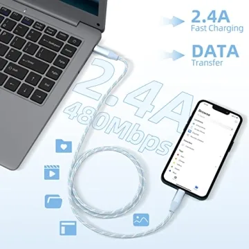 MFi Certified USB C to Lightning 3 Pack - Fast Charging