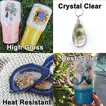 Liquid Art Clear Epoxy Resin - Crystal Clear for All Crafts
