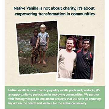 8 oz Pure Vanilla Extract - 100% Real Vanilla Extract - For Cooking, Drinks & Desserts - 100% Vegan, Sugar Free & Kosher - Non-GMO & Gluten-Free - Native Vanilla