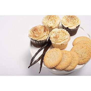 8 oz Pure Vanilla Extract - 100% Real Vanilla Extract - For Cooking, Drinks & Desserts - 100% Vegan, Sugar Free & Kosher - Non-GMO & Gluten-Free - Native Vanilla