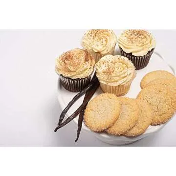 8 oz Pure Vanilla Extract - 100% Real Vanilla Extract - For Cooking, Drinks & Desserts - 100% Vegan, Sugar Free & Kosher - Non-GMO & Gluten-Free - Native Vanilla