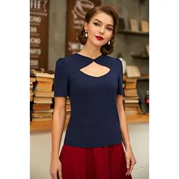 Stylish Women’s Keyhole Tops for Everyday Elegance