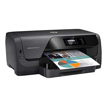 HP OfficeJet Pro 8210 Wireless Color Printer, Instant Ink ready, Works with Alexa (D9L64A),Black
