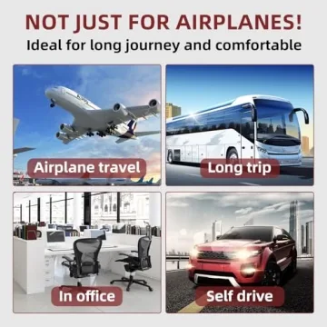 Comfortable SZXYX Foot Hammock for Air Travel - 2 Pack