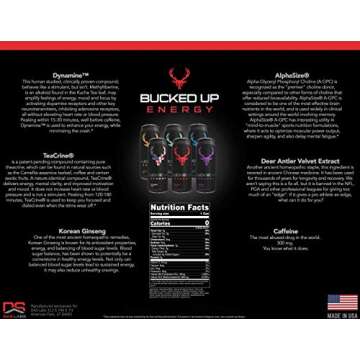 Bucked Up Energy 2021 Flavors Zero Sugar Energy Drinks 16 Ounce Cans (4 Flavor Variety Pack, 12 Cans)