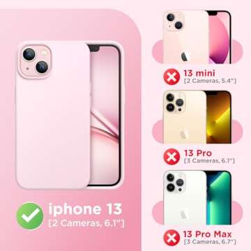 GolbinBox Magnetic for iPhone 13 Case, Compatible with MagSafe, [Soft Anti-Scratch Microfiber Lining...