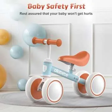 Allobebe Baby Balance Bike for Toddlers - Safe & Fun