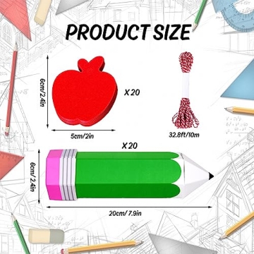 Whaline Pencil Treat Boxes for School Parties and Gifts