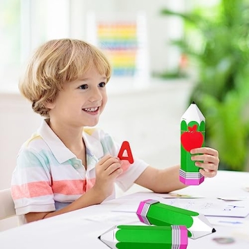 Whaline Pencil Treat Boxes for School Parties and Gifts